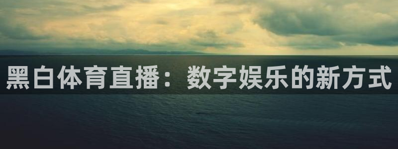 9255tv直播nba在线观看：黑白体育直播：数字娱乐的新方式